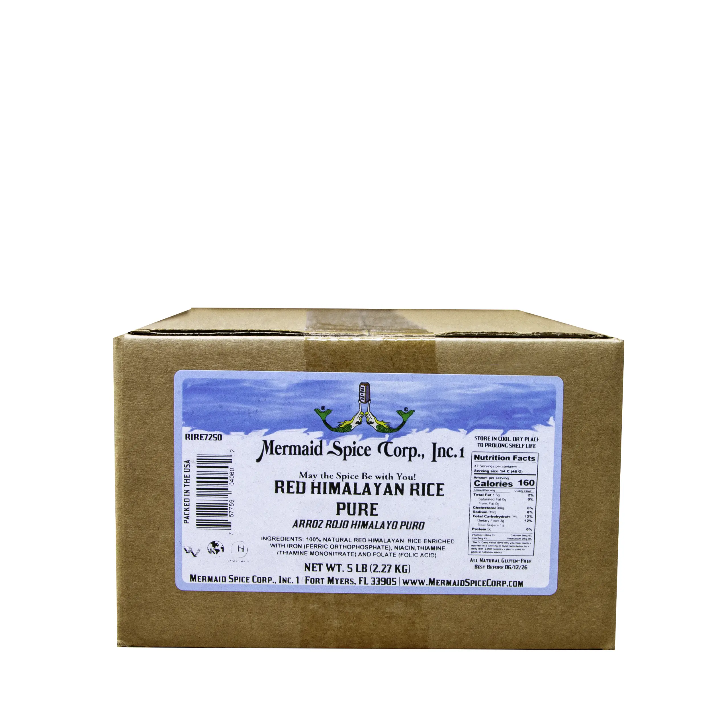 RED HIMALAYAN RICE (PURE) 5 LB