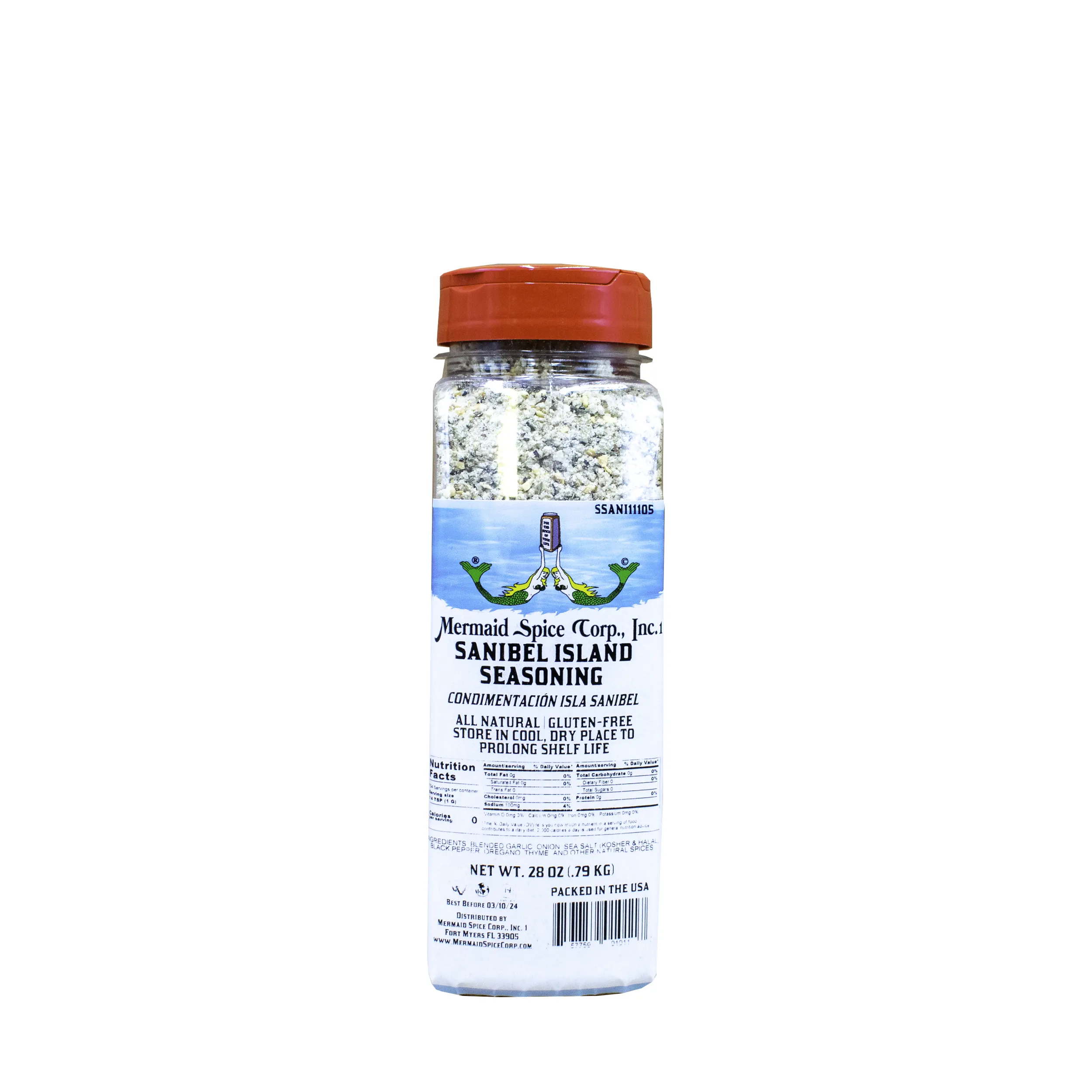 SANIBEL ISLAND SEASONING 28 OZ