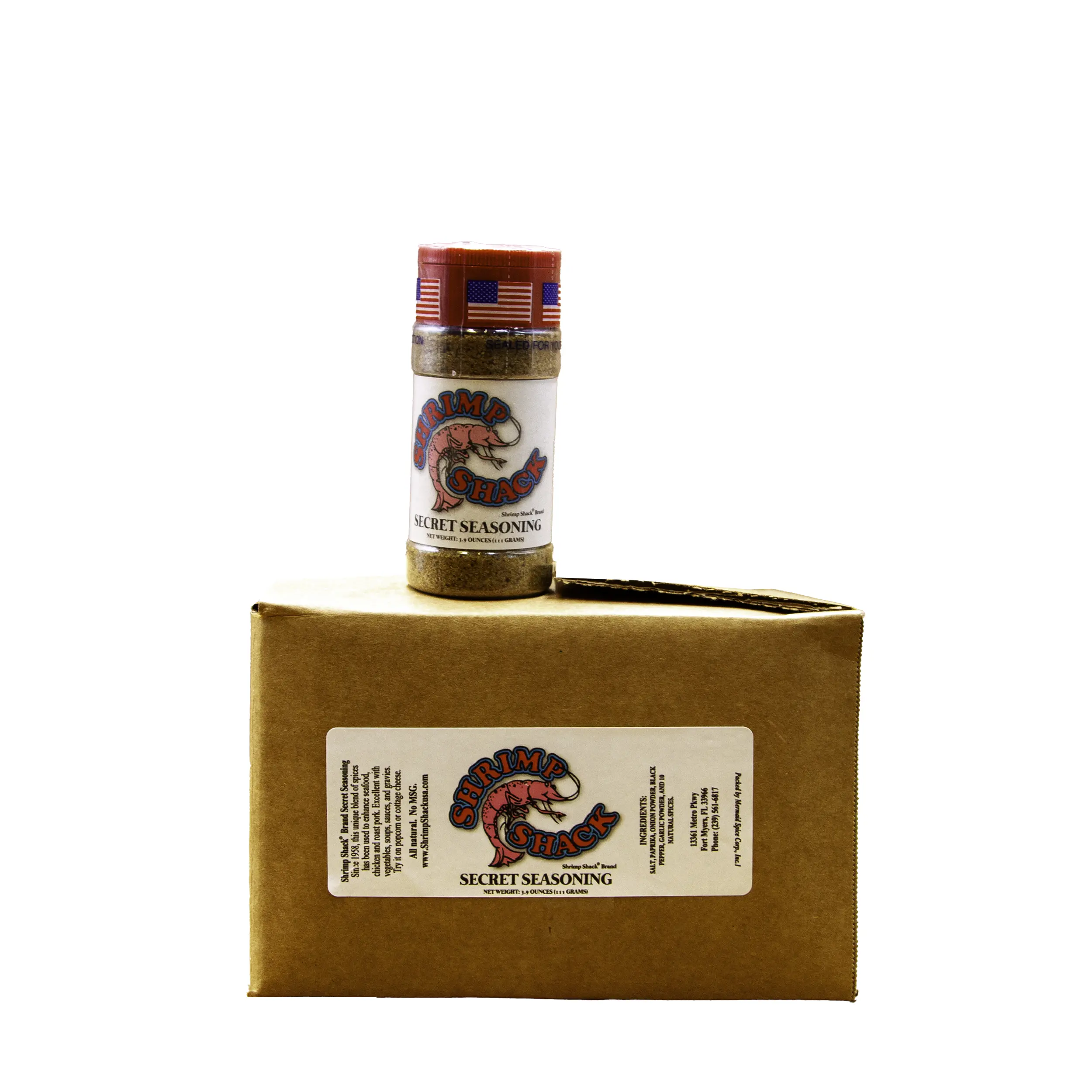 SHRIMP SHACK SEASONING 12 x 3.9 OZ