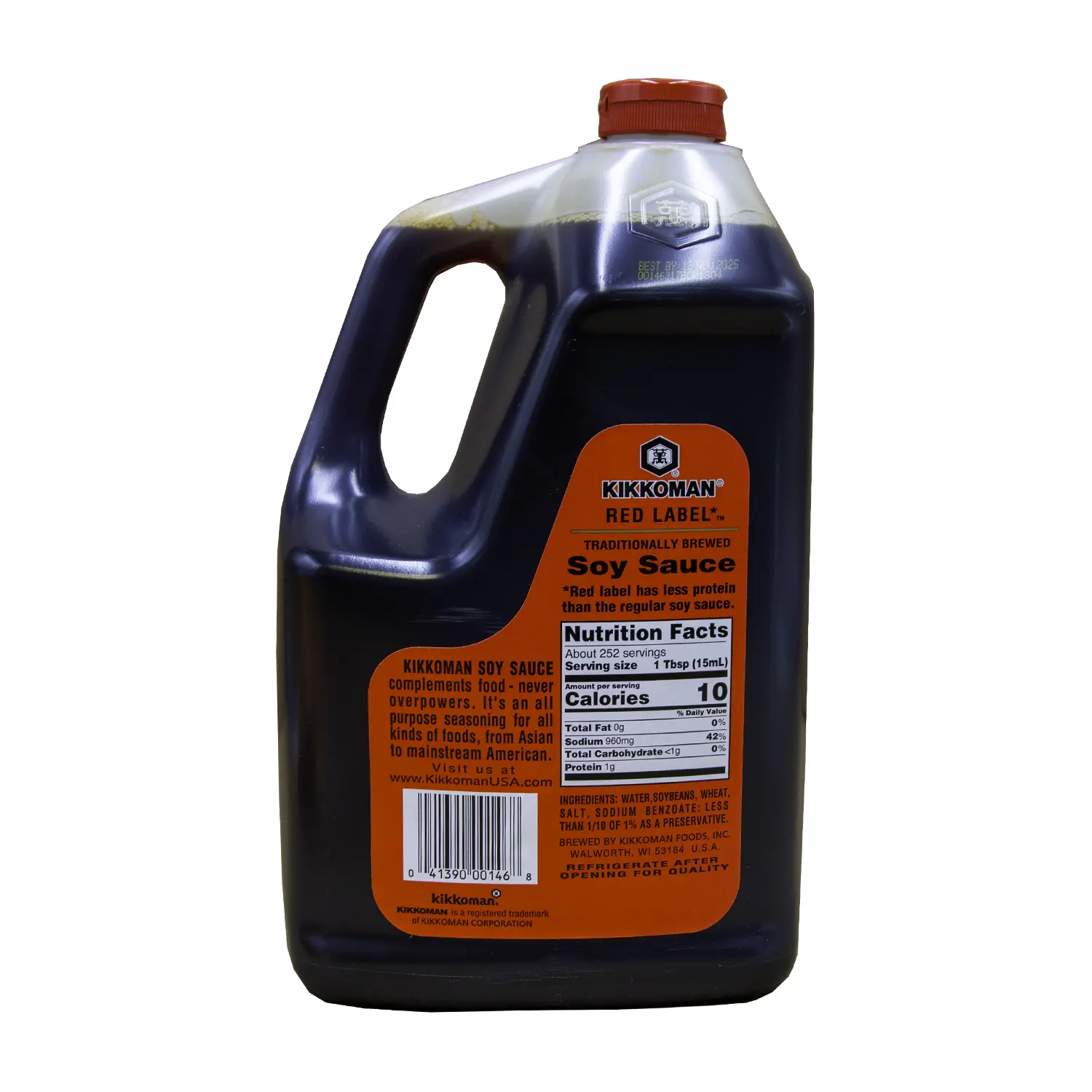 SOY SAUCE (KIKKOMAN) GALLON