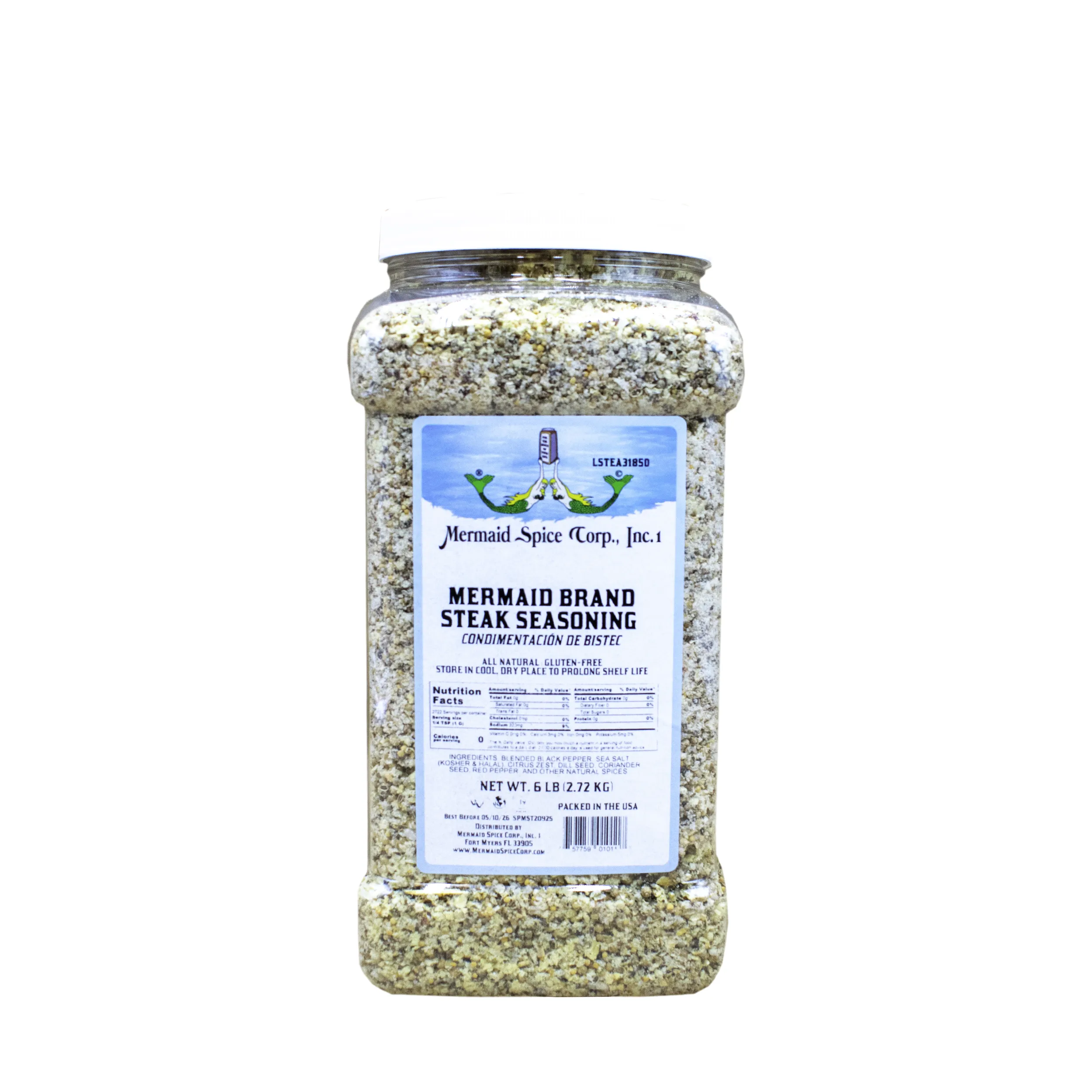 STEAK SEASONING (MERMAID) 6 LB