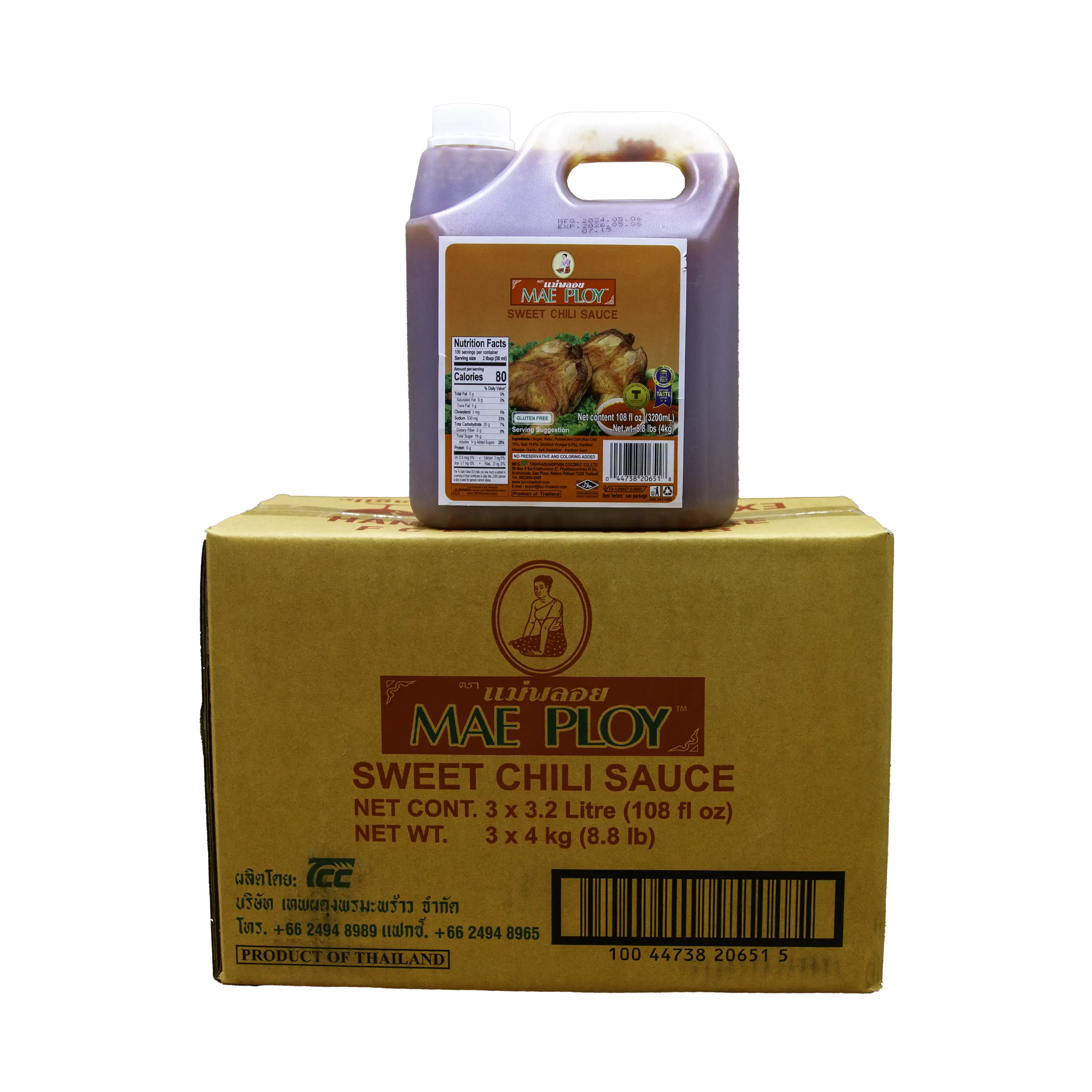 SWEET CHILI FOR CHICKEN 3X108 OZ (CASE*CASE**CASE**)