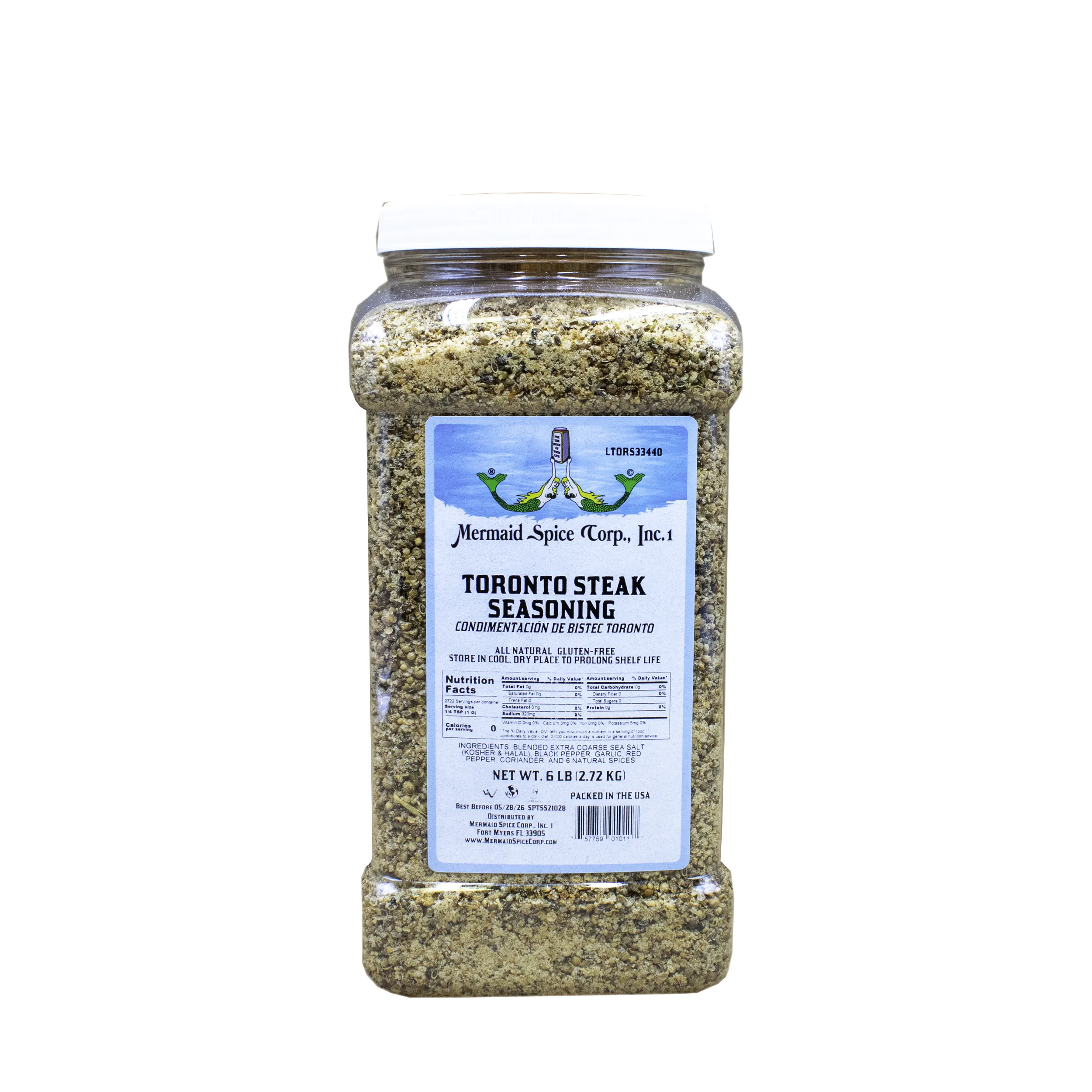 TORONTO STEAK SEASONING 6 LB