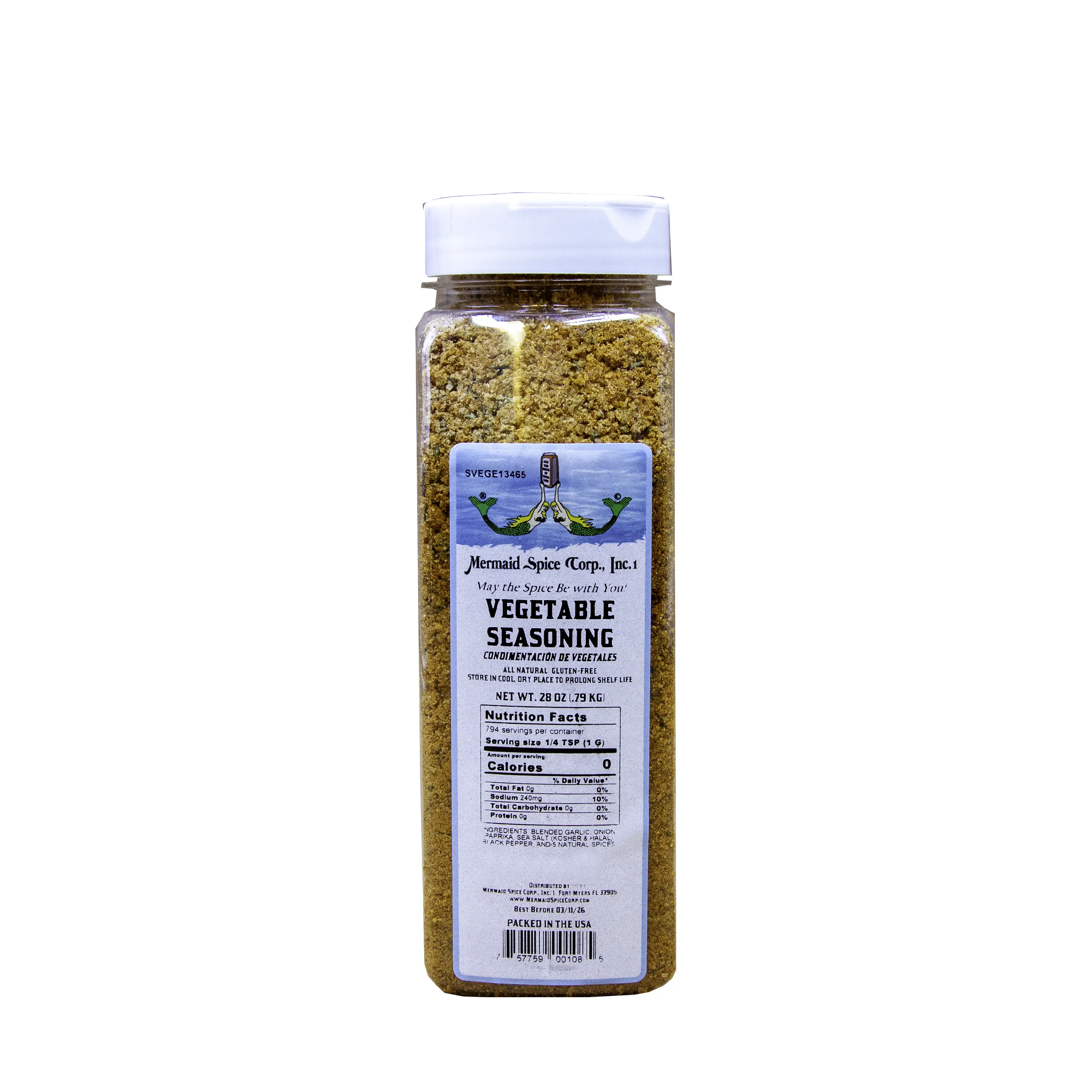 VEGETABLE SEASONING  28 OZ