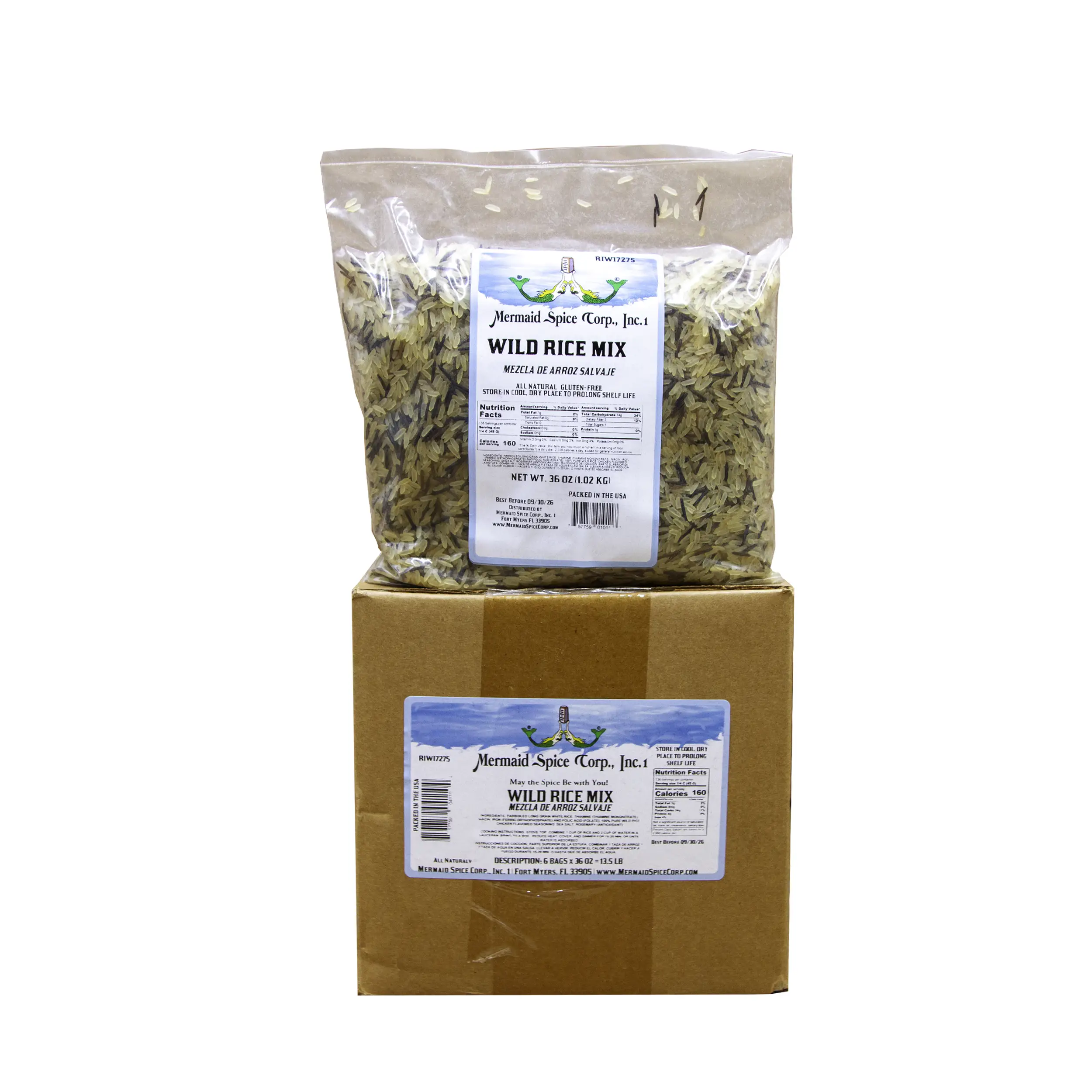 WILD RICE MIX (36 oz X 6 = 13.5 LB CASE)