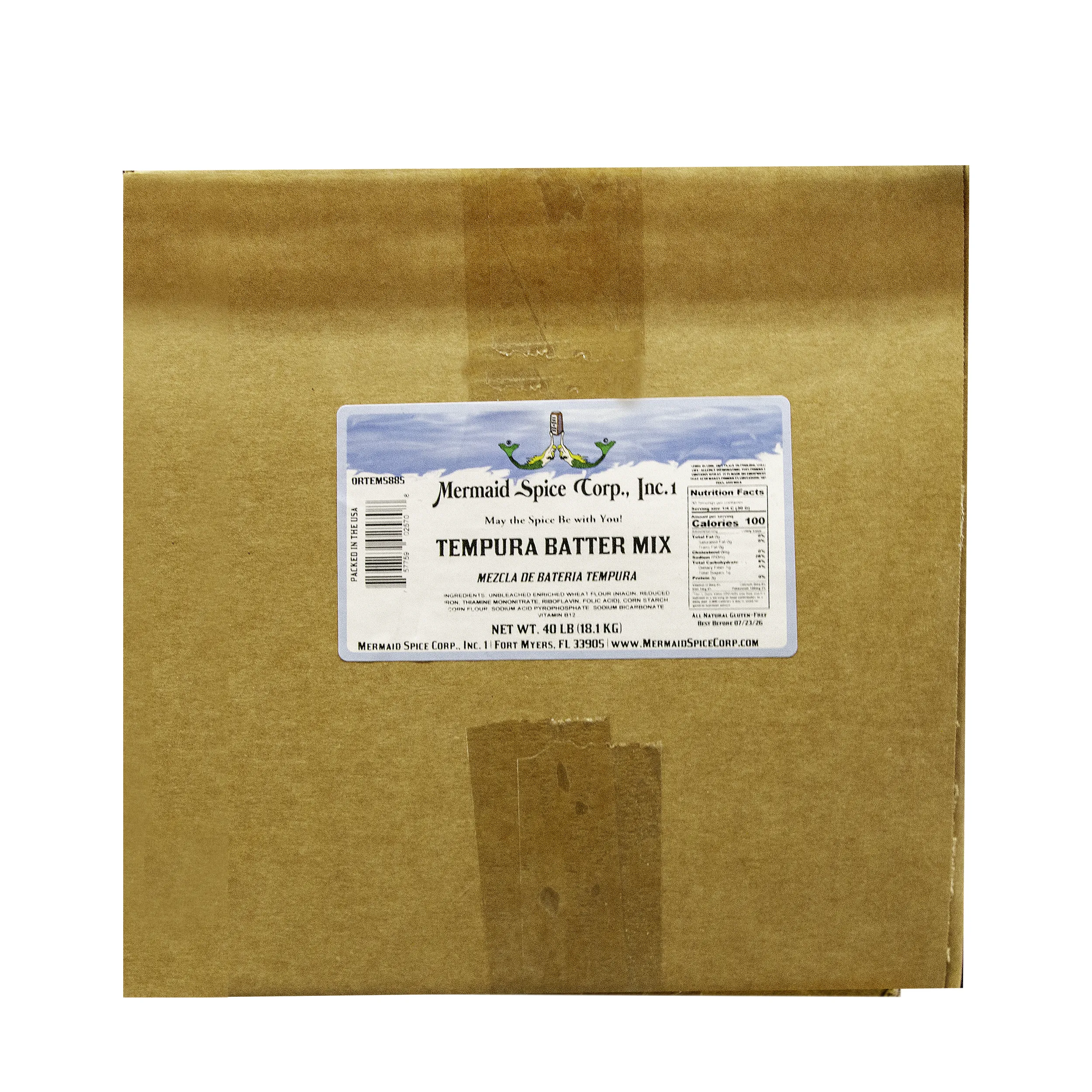 TEMPURA BATTER MIX (40 LB) BOX