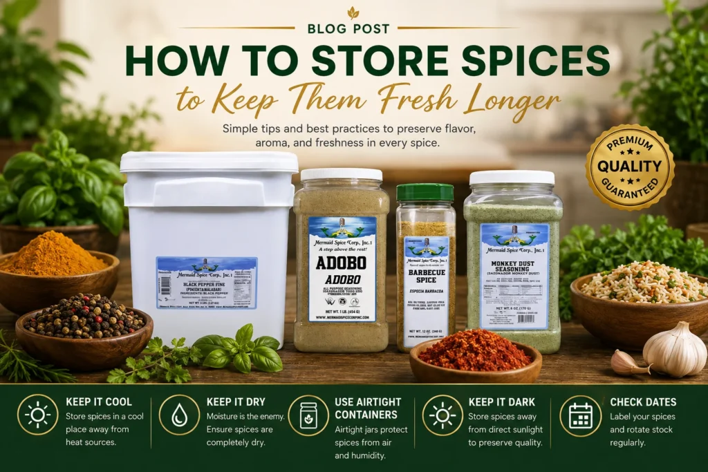 How to Store Spices to Keep Them Fresh Longer